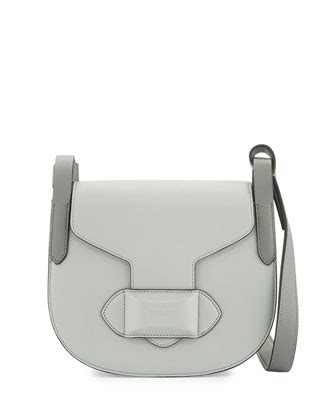 Michael Kors Daria Small Leather Crossbody Bag, Cement